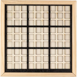 Jeu de sudoku en bois Christa