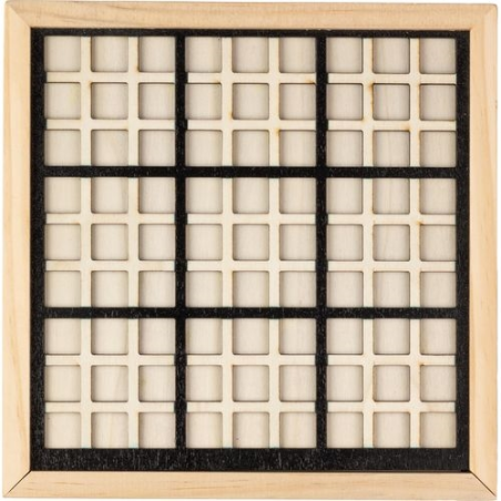 Jeu de sudoku en bois Christa