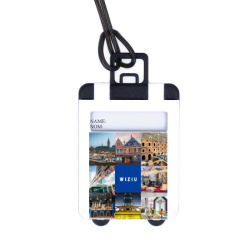 TRAVELLER Étiquette de bagage en plastiq