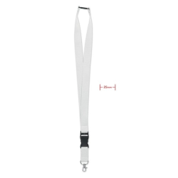 WIDE LANY Lanyard crochet métal 25mm
