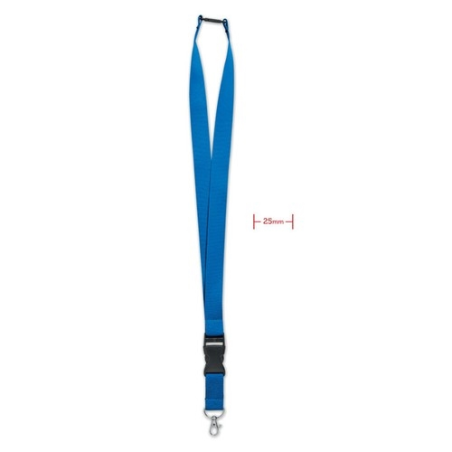 WIDE LANY Lanyard crochet métal 25mm