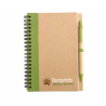 SONORA PLUS Bloc-notes recyclé et stylo