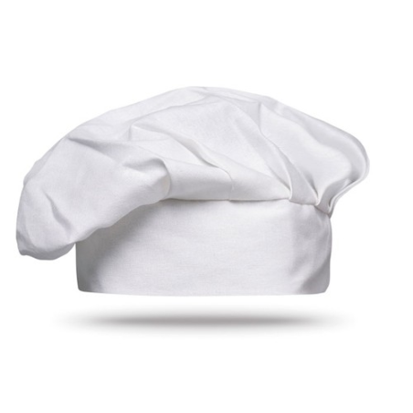CHEF Toque de chef en coton 130g/m2