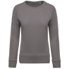 Sweat-shirt Bio col rond manches raglan femme