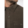 Surchemise polaire doublée sherpa polaire homme