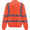 Sweat-shirt haute visibilité col rond