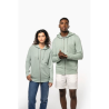 Sweat-shirt french terry écoresponsable zippé à capuche unisexe