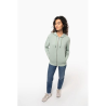 Sweat-shirt french terry écoresponsable zippé à capuche unisexe