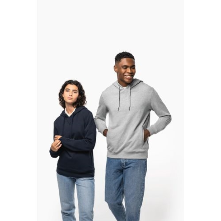 Sweat-shirt french terry écoresponsable à capuche unisexe
