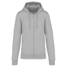 Sweat-shirt écoresponsable zippé à capuche homme