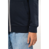 Sweat-shirt zippé capuche enfant