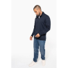 Sweat-shirt col zippé homme