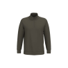 Sweat-shirt col zippé homme