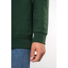 Sweat-shirt col zippé homme