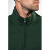 Sweat-shirt col zippé homme