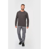Sweat-shirt col rond  homme