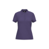 Polo piqué manches courtes femme