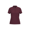 Polo piqué manches courtes femme