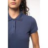Polo piqué manches courtes femme