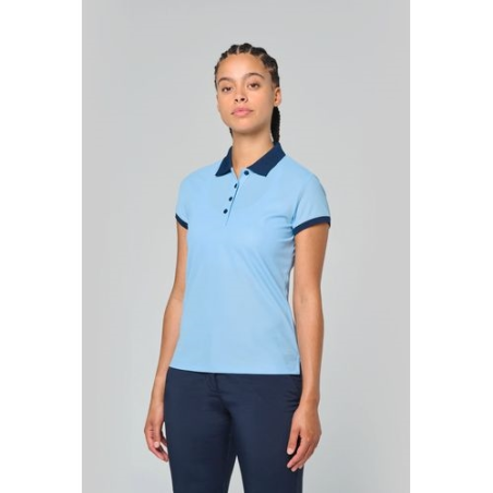 Polo piqué performance femme