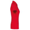 Polo jersey manches courtes femme