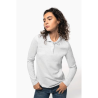 Polo manches longues femme