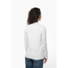 Polo manches longues femme