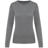 Pull Supima® col rond  femme