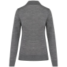 Pull Mérinos col roulé femme