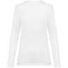 T-shirt Supima® col V manches longues femme