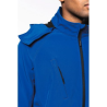 Veste softshell à capuche amovible homme