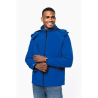 Veste softshell à capuche amovible homme