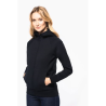 Veste zippée à capuche femme