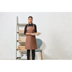 Tablier en denim biologique et commerce équitable