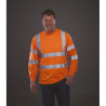 T-shirt haute visibilité manches longues