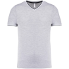 T-shirt maille piquée col V homme
