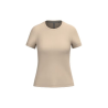 T-shirt col rond manches courtes femme