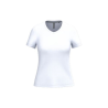 T-shirt col V manches courtes femme