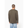 T-shirt col rond manches longues homme