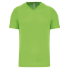 T-shirt de sport manches courtes col v homme
