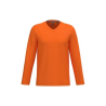 T-shirt col V manches longues homme