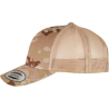 Casquette retro trucker multicam