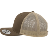 Casquette retro trucker bicolore