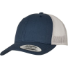 Casquette retro trucker bicolore