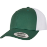 Casquette retro trucker bicolore