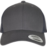 Casquette retro trucker bicolore