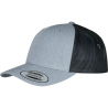 Casquette retro trucker bicolore