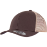 Casquette retro trucker bicolore
