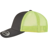 Casquette retro trucker bicolore