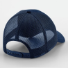 Casquette Filet Réglable à l'Arrière avec Patch Amovible